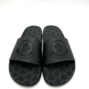 Moncler Jeanne Logo Pool Slides